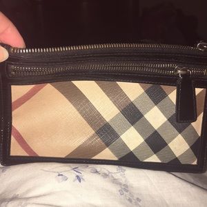 Burberry wristlet